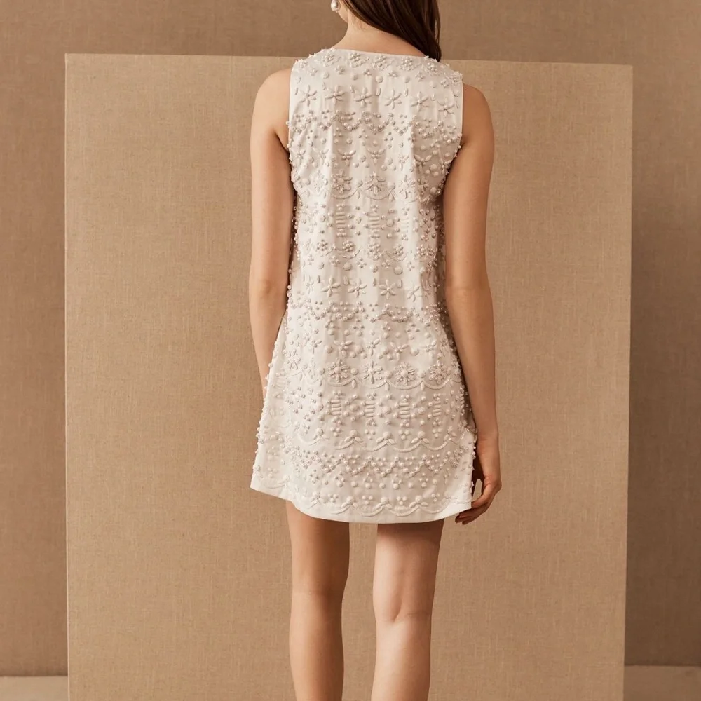 Forever that Girl Alexis Beaded Mini Dress in collaboration with BHLDN - Picture 5 of 8